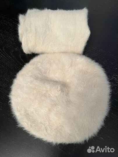 Комплект берет и шарф