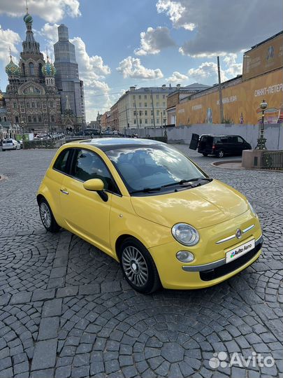 FIAT 500 1.2 AMT, 2008, 189 300 км