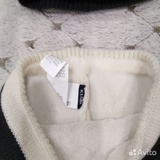 Комплект шапка и снуд для девочки