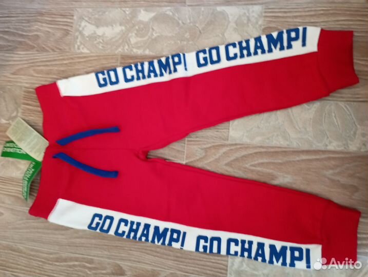 Спортивные штаны Benetton новые на мальчика 100см