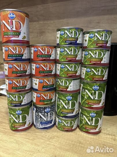 Корм N&D для собак