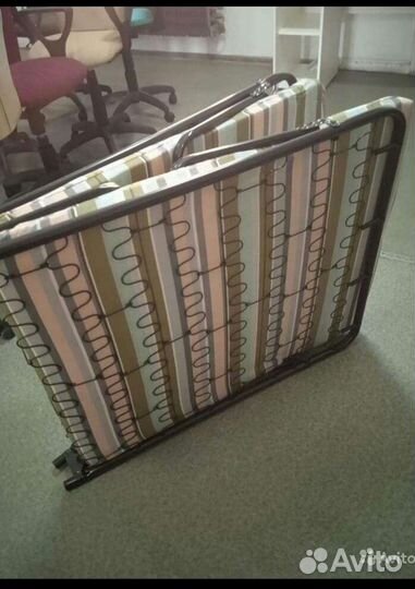 Раскладушка Отдых с матрасом