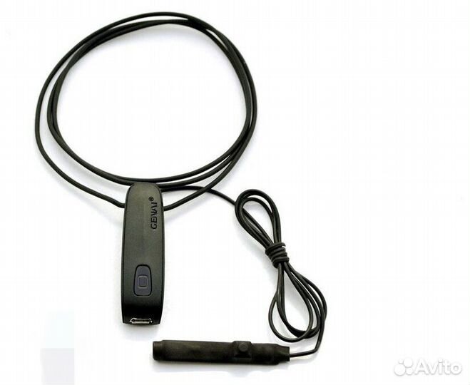 Микронаушник магнитный с кнопкой