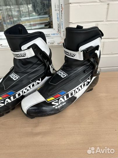 Лыжные карбоновые ботинки Salomon sns pilot