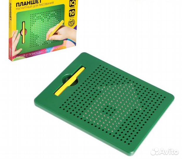 Планшет Магнитное рисование 22см (цвет Черный)