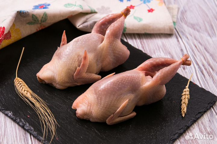 Перепел (тушка охл., с/м и др)