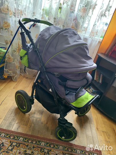Коляска adamex 3 в 1 бу