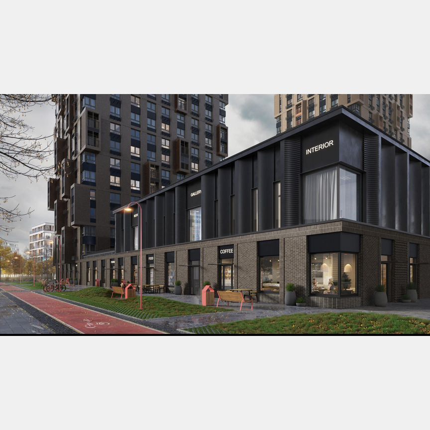 2-к. квартира, 59,5 м², 2/25 эт.