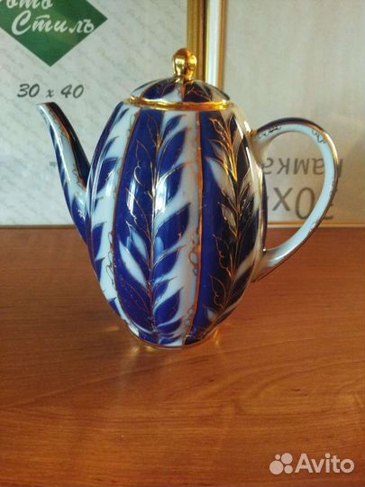 Сервиз Зимний Вечер лфз, СССР, кофейный