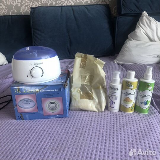 Набор для депиляции воском Воскоплав Тальк