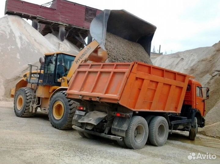 Щебень гравийный