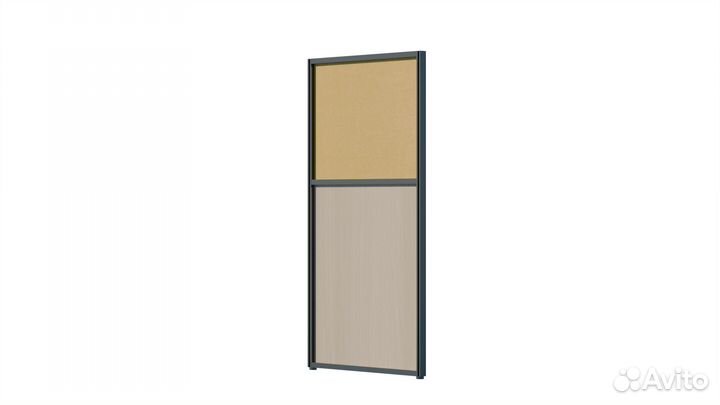 Мобильная перегородка для офиса лдсп и ткань 1000