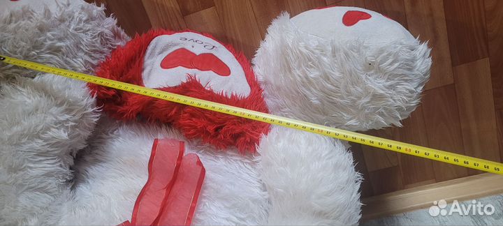 Огромный плюшевый мишка