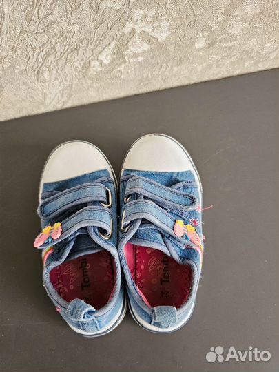 Кеды для девочки 24 размер