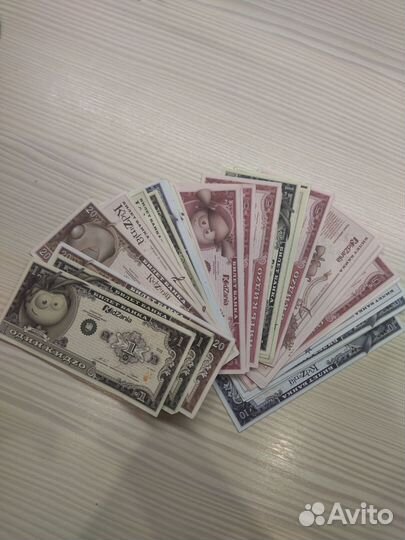 Купюры кидзания