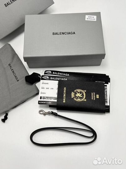 Balenciaga passport holder