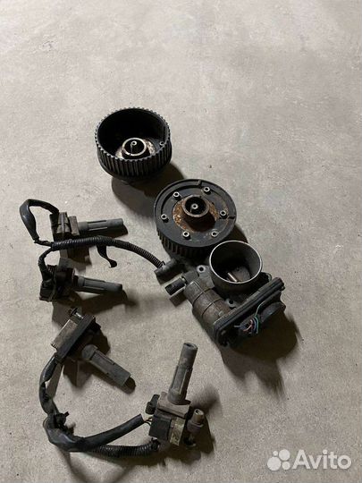 Генератор, катушки, заслонка