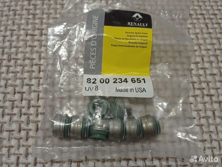 Маслосъемные колпачки на renault logan