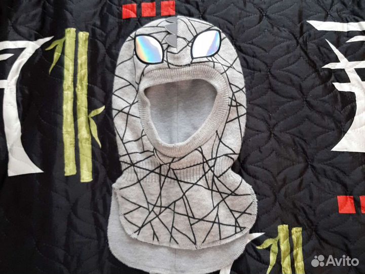 Шапка шлем демисезонный