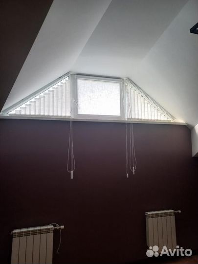 Вертикальные наклонные жалюзи