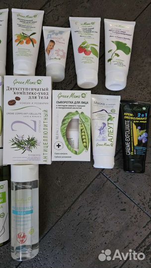 Грин Мама Green Mama крем, шампунь, гель