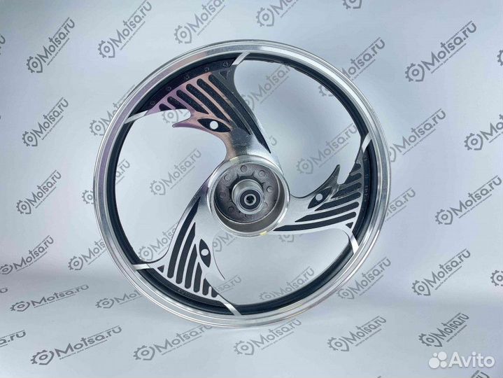 Обод мопед Дельта, Альфа, Зодиак 1,60-17 литой зад