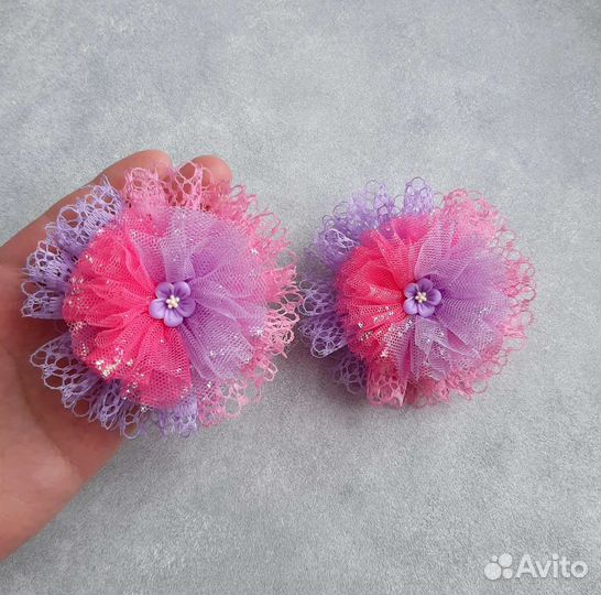 Заколки, бантики, подарочный набор для девочки