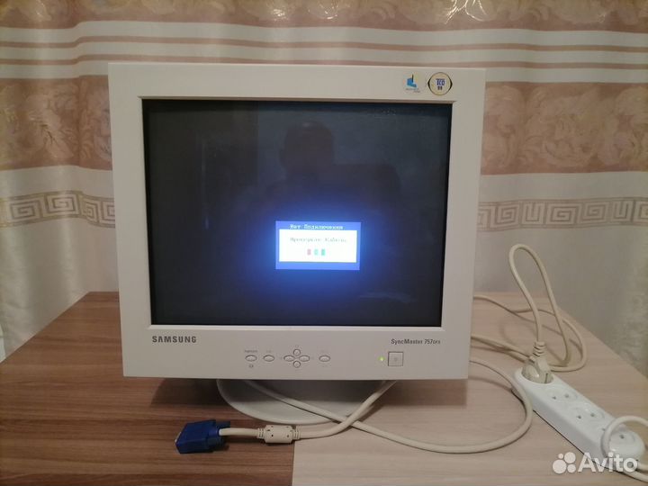 Монитор samsung syncmaster 757 DFX 07.2002г