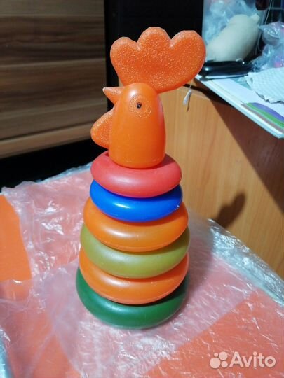 Игрушки СССР, резиновые, пластик