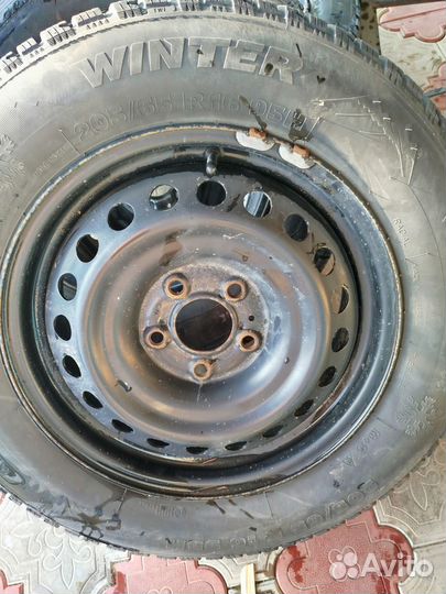 Шины с дисками r 16 бу зимние