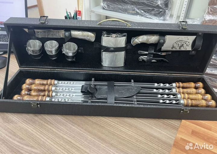 Подарочный набор для мужчины с шампурами