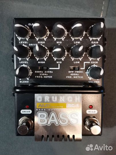 Преамп педаль bass crunch BC-1