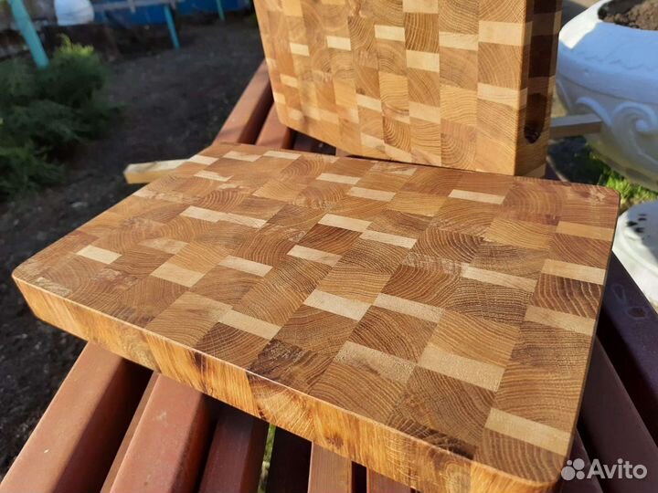 Доска разделочная дуб+ясень