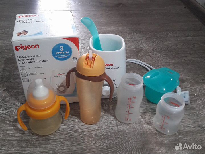 Подогреватель бутылочек Pigeon, поильники