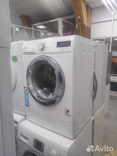 Electrolux ews1066cdu 6кг 45см с гарантией/б.у