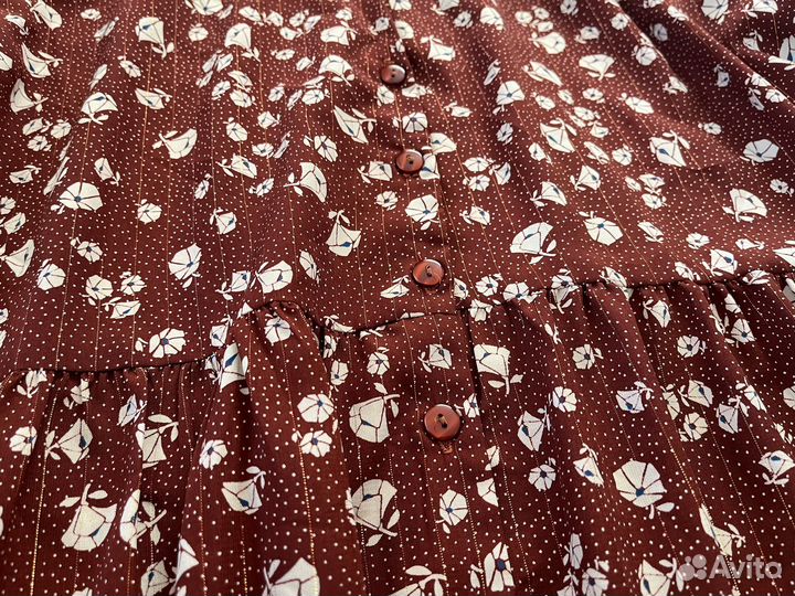 Платье-рубашка L