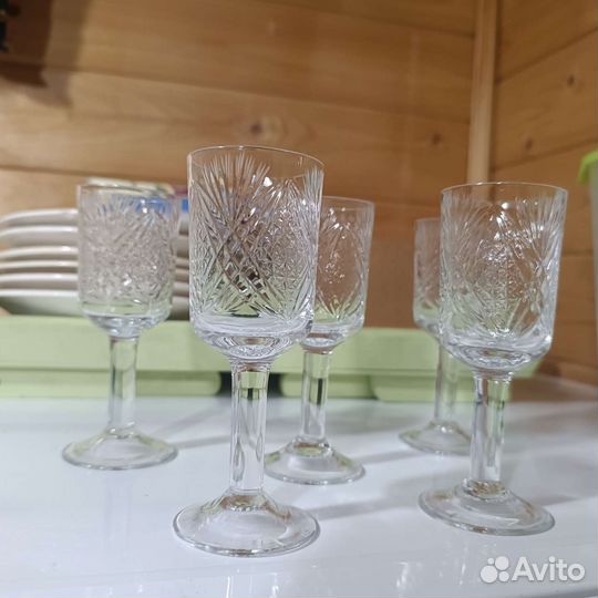 Рюмка на ножке СССР хрусталь