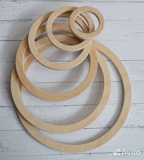 Основа для макраме. Кольца для ловца снов, мобилей