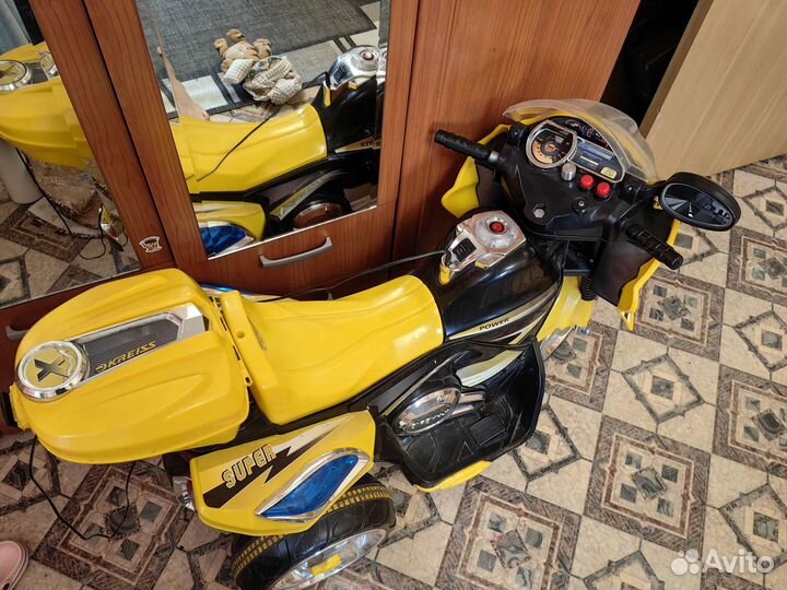 Детский электро мотоцикл