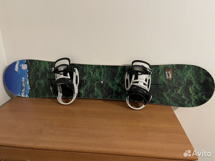 Сноуборд Burton NUG 150 + Burton Malavita EST