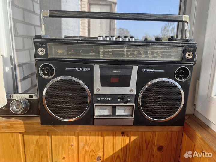 Магнитола sanyo кассетная M4500KE ремонт/донор