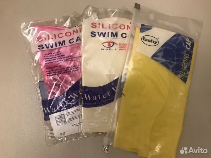 Силиконовая шапка для плавания