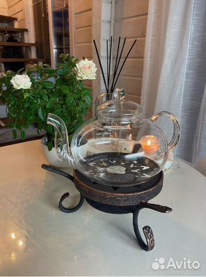 Подставка для подогрева чайника свечой