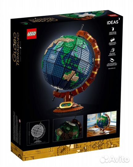 Lego 21332 ideas The Globe Глобус