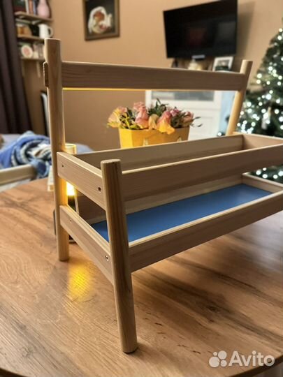 Детская полка для книг икеа flisat