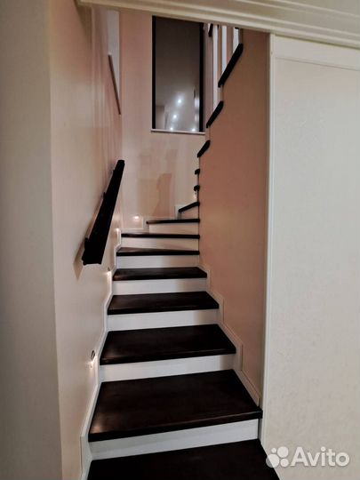 Деревянные лестницы на второй этаж на заказ