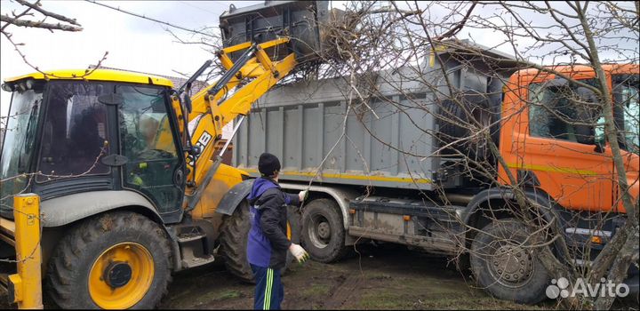 Слом домов, деревянных построек уборка