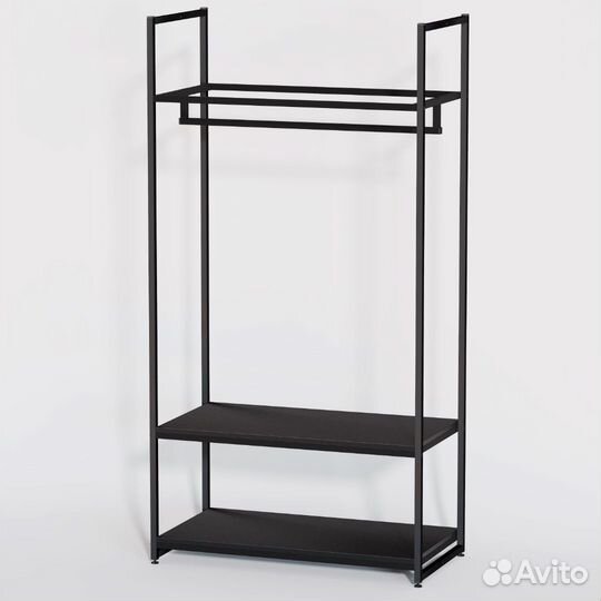 Стеллаж для одежды в стиле лофт A1790-09-чч