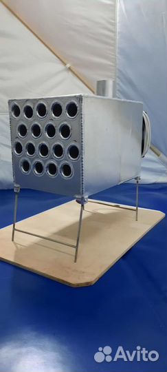 Теплообменник для зимней палатки