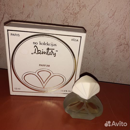 Винтажные Dzintars духи Laiks